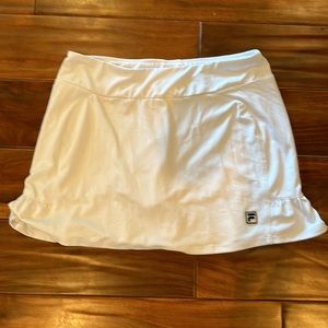 Fila Women’s Sz Small Tennis or Golf Skort White